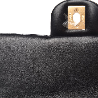 Chanel Lambskin Quilted Mini Rectangular Flap Black 9 of 13
