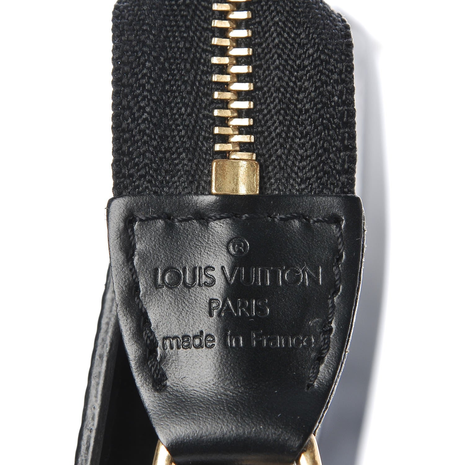 Louis Vuitton Epi Pochette Accessories 24 Black 6 of 7