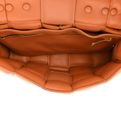 Bottega Veneta Lambskin Maxi Intreccio Padded Chain Cassette Crossbody Bag Clay 5 of 10