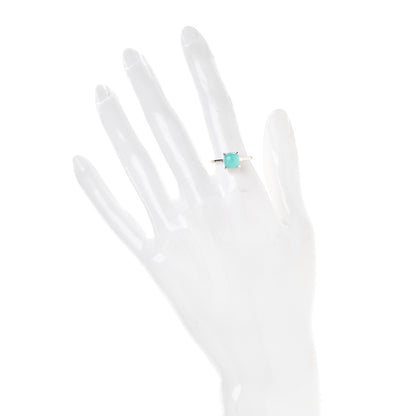 Tiffany Sterling Silver Amazonite Paloma Picasso Sugar Stacks Ring 52 6 2 of 6