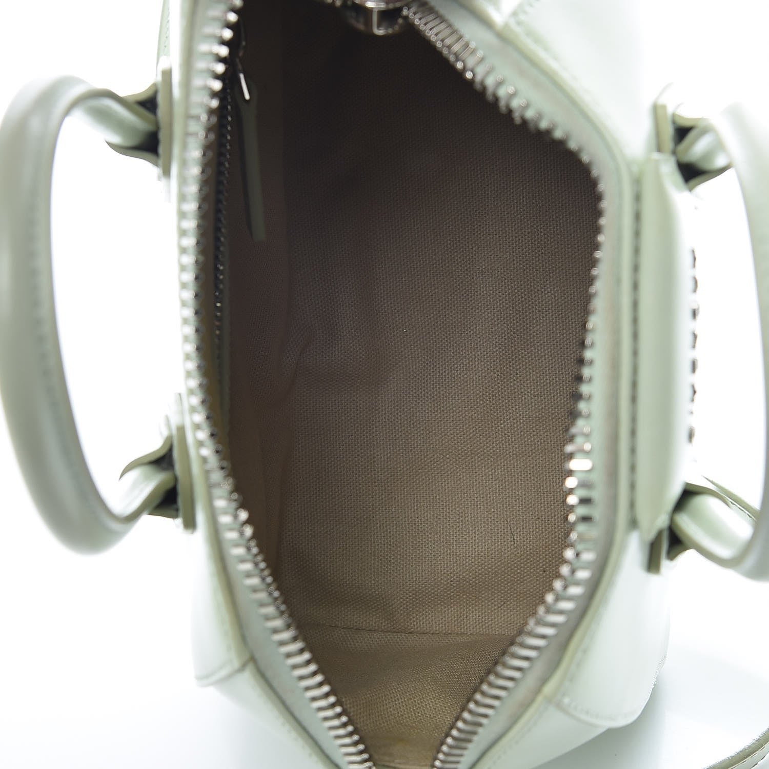 Givenchy Shiny Lord Calfskin Mini Antigona Aqua Green 7 of 24