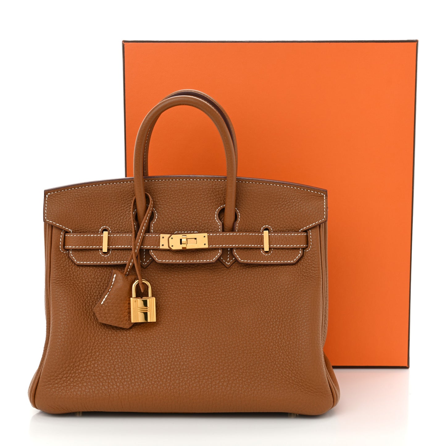 Togo Birkin 25 Gold