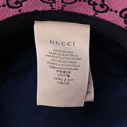 Gucci Canvas GG Monogram Bucket Hat XS Pink 9 of 9