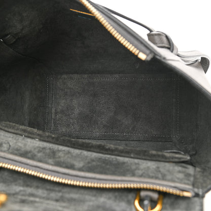 Celine Grained Calfskin Nano Belt Bag Grey 5 of 11