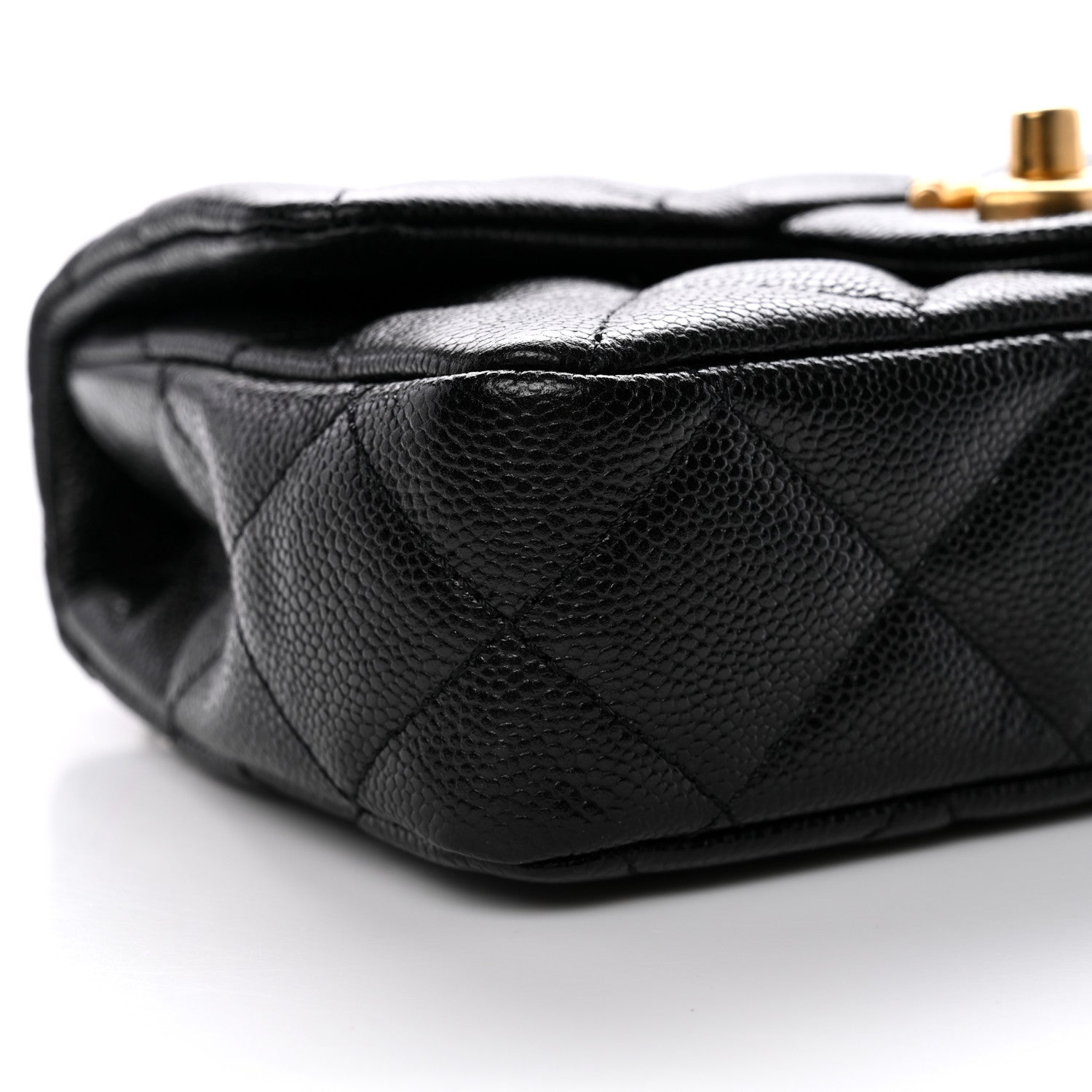Chanel Caviar Quilted Mini Sweetheart Rectangular Flap Black 9 of 11