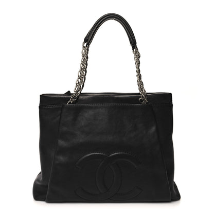 Chanel Caviar Large CC Tuck Tote Black 1 of 11