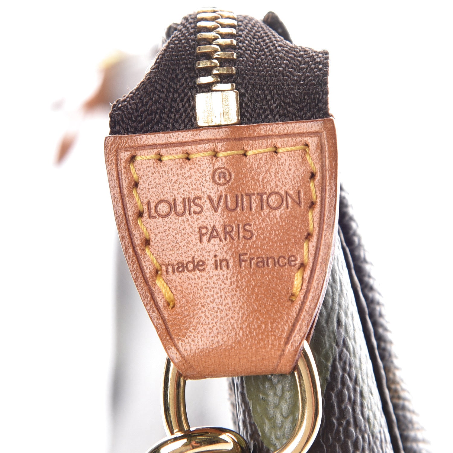 Louis Vuitton Monogram Graffiti Pochette Accessories Kaki 6 of 9