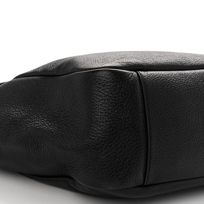 Saint Laurent Grained Deerskin Bea Tote Black 8 of 9