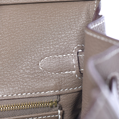 Hermes Togo Birkin 25 Etoupe 19 of 35