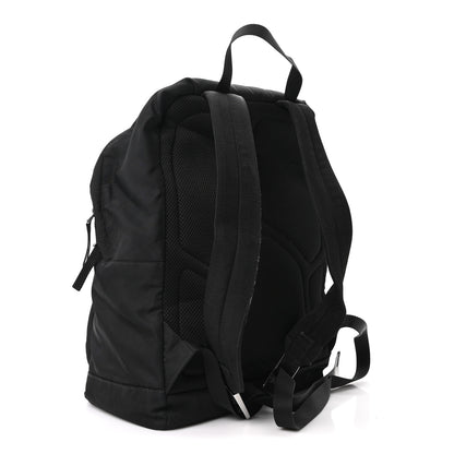 Prada Tessuto Nylon Zip Backpack Black 3 of 10