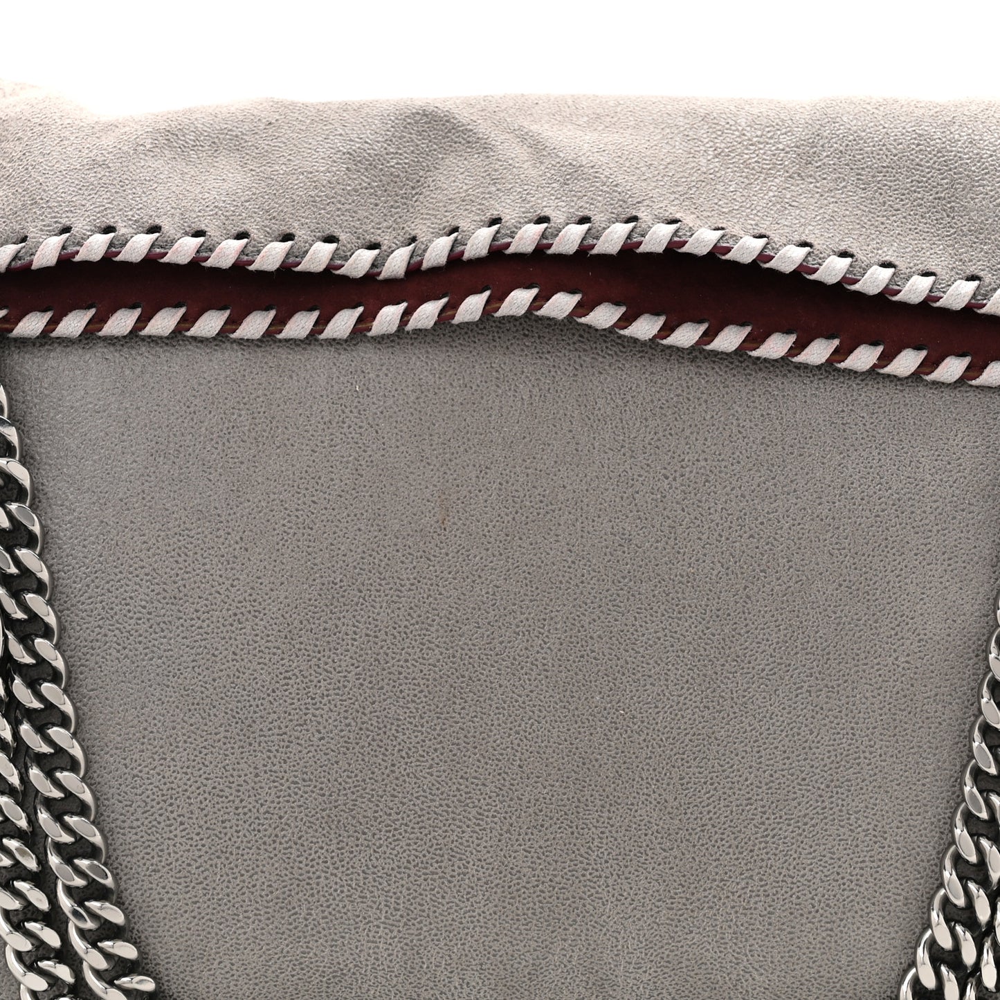 Shaggy Deer Falabella Reversible Tote Light Grey