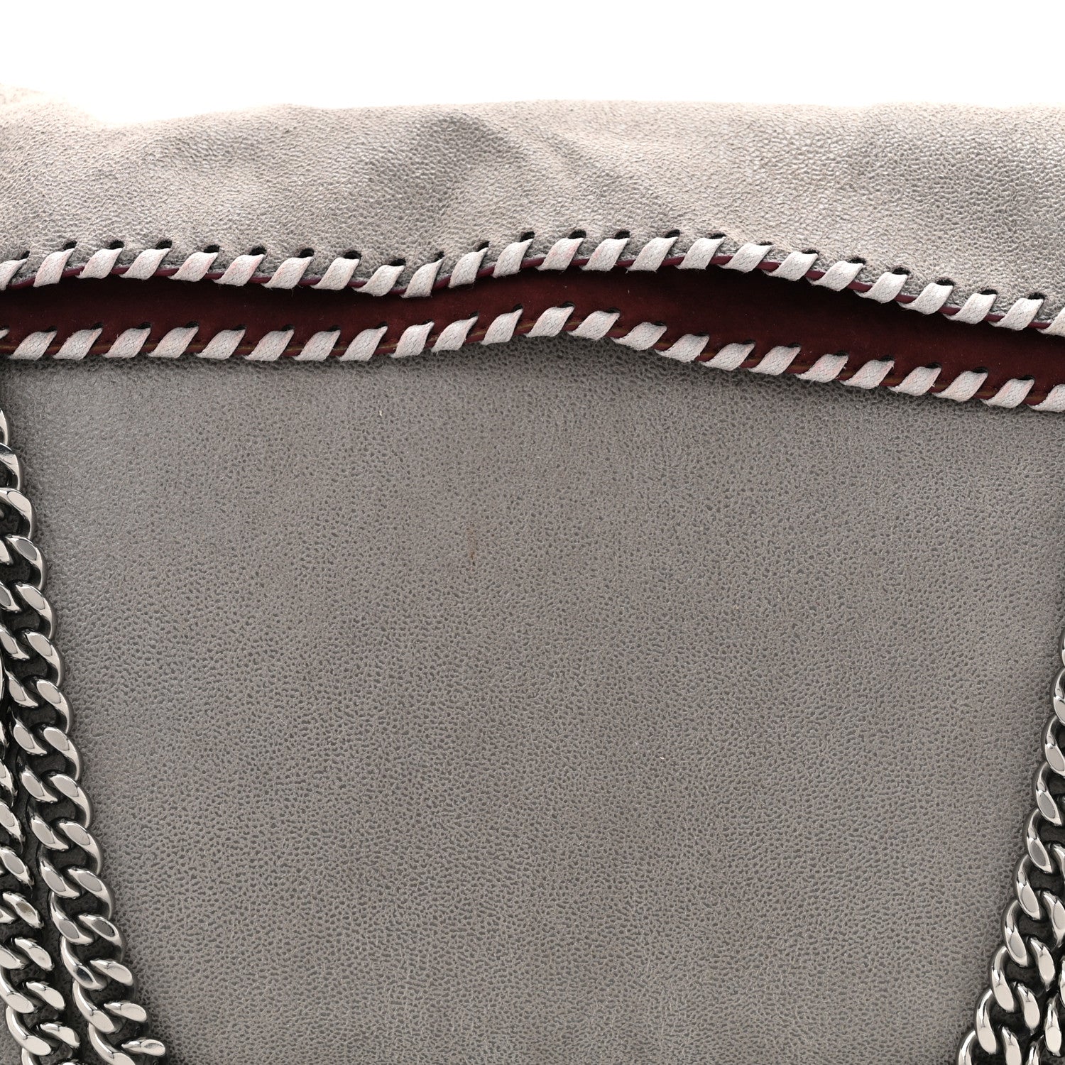 Stella McCartney Shaggy Deer Falabella Reversible Tote Light Grey 12 of 18