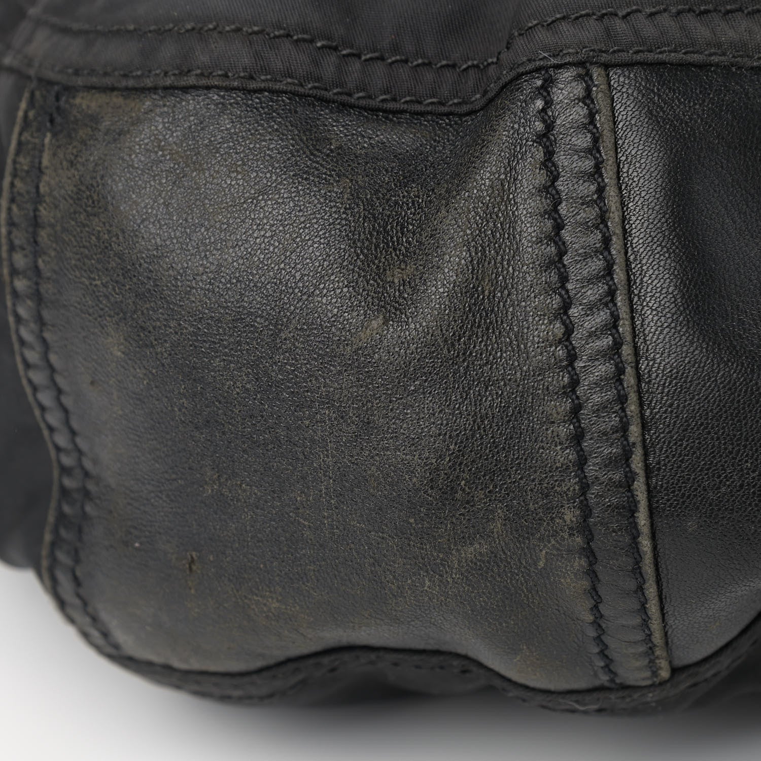 Prada Tessuto Nylon Nappa Soft Hobo Ardesia 12 of 14