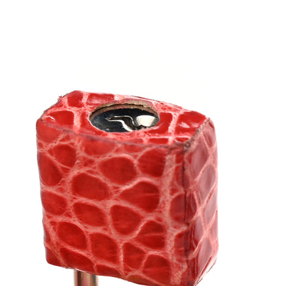 Hermes Shiny Porosus Crocodile Birkin 35 Bougainvillea 18 of 23