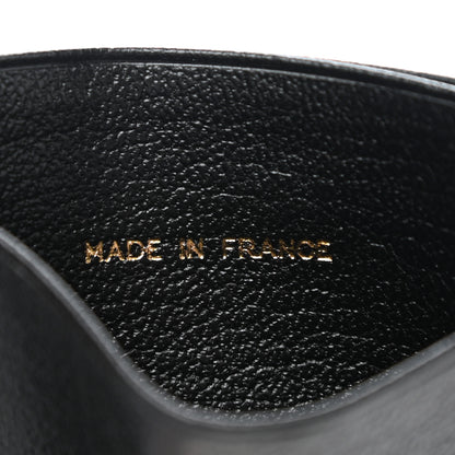Chanel Calfskin CC Card Holder Black 7 of 9