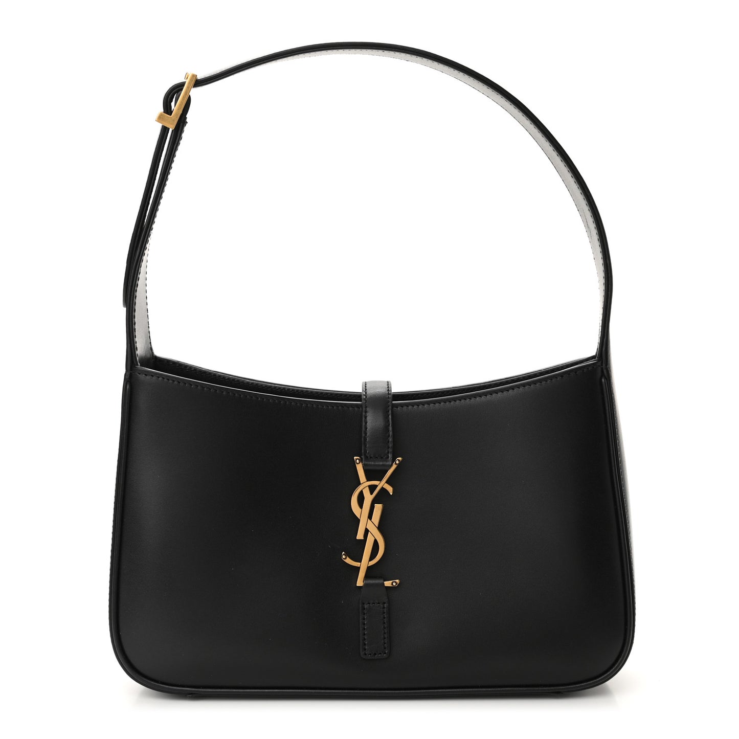 Smooth Calfskin Le 5 A 7 Hobo Black