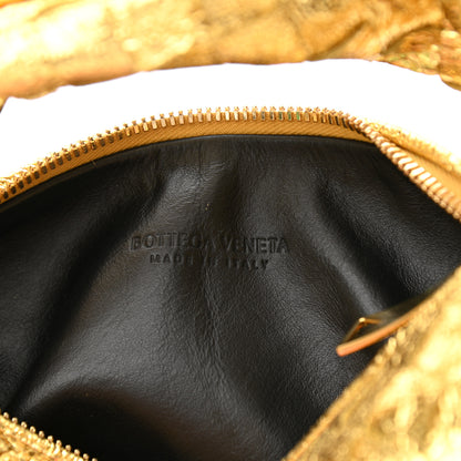 Bottega Veneta Metallic Nappa Intrecciato Mini Jodie Gold 6 of 9