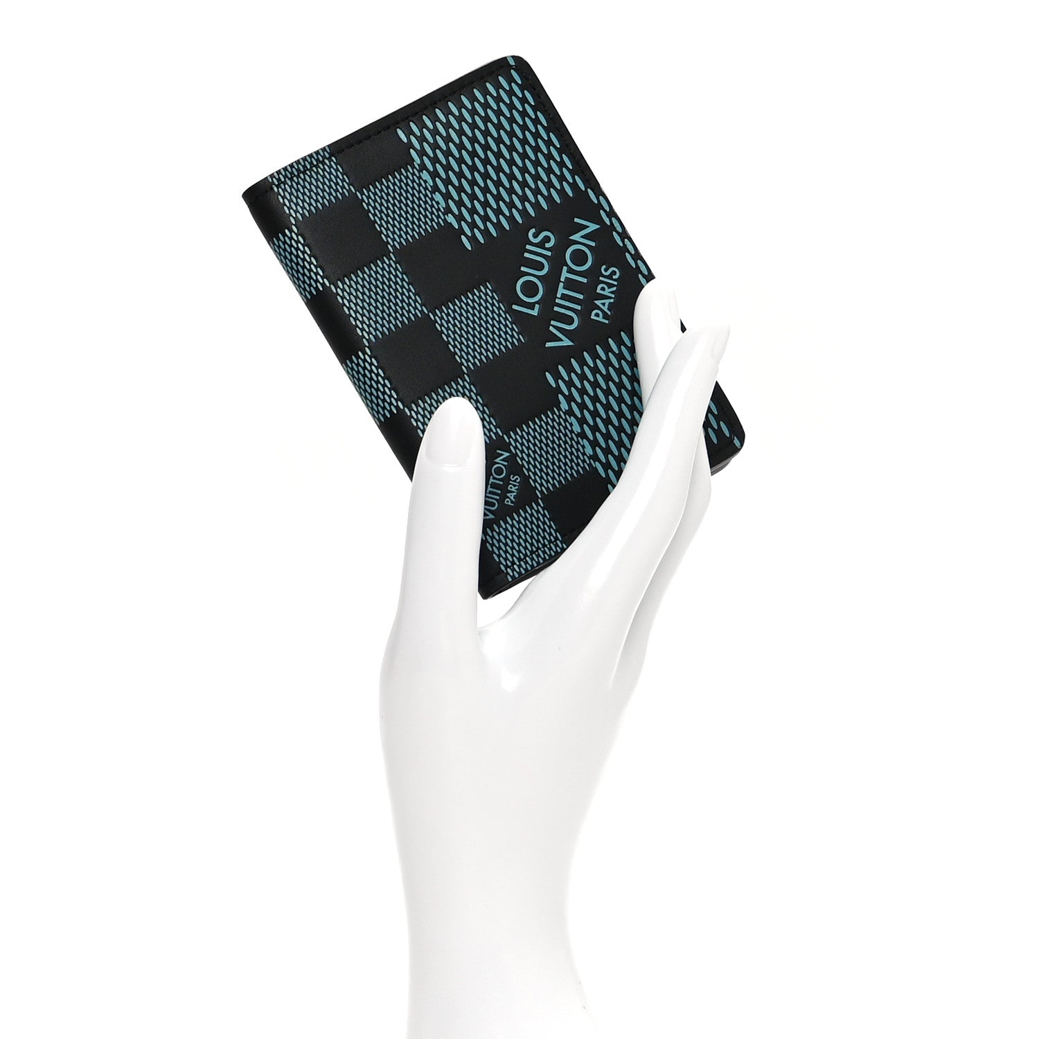 Louis Vuitton Damier Infini 3D Pocket Organizer Aquamarine 2 of 8