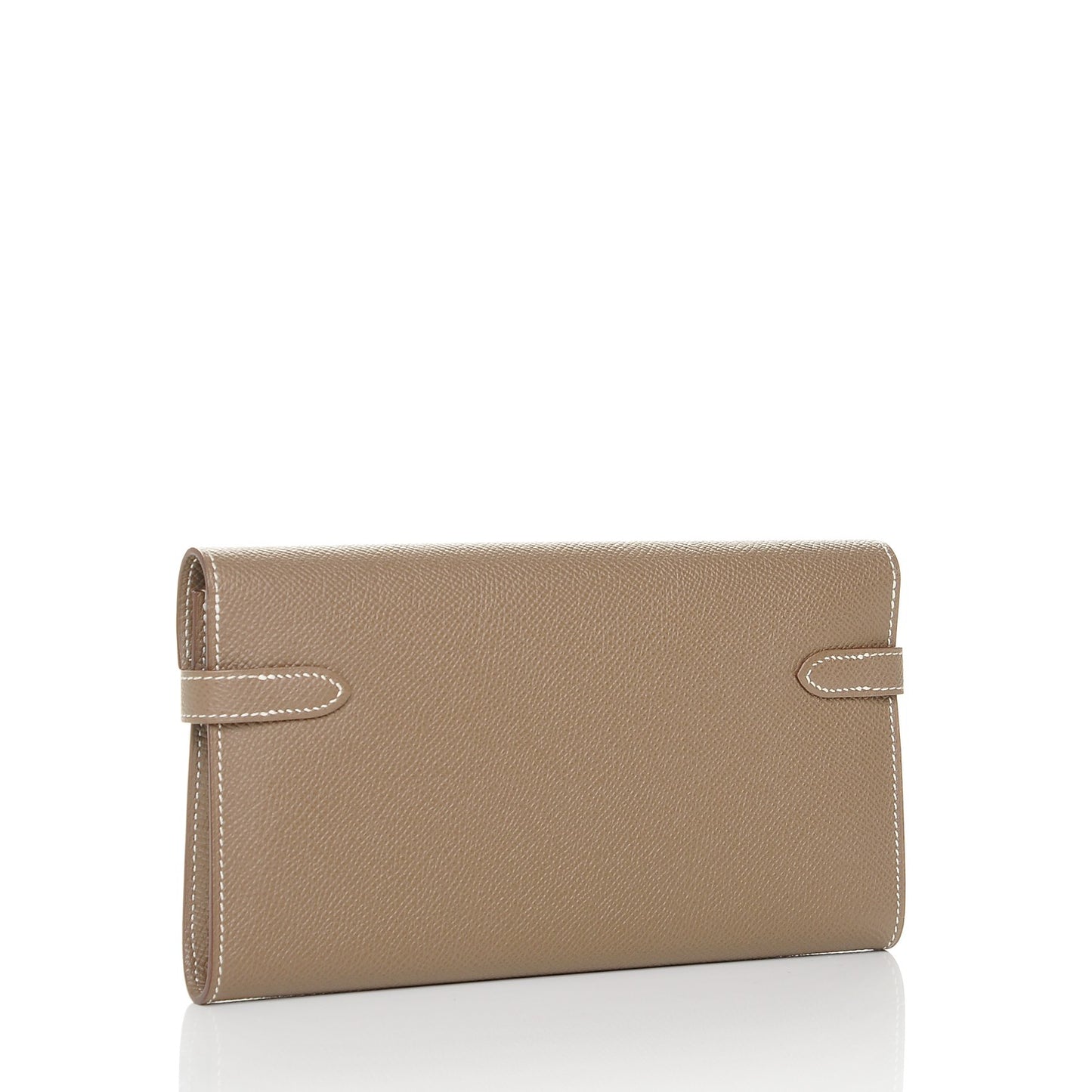 Epsom Kelly Longue Wallet Etoupe