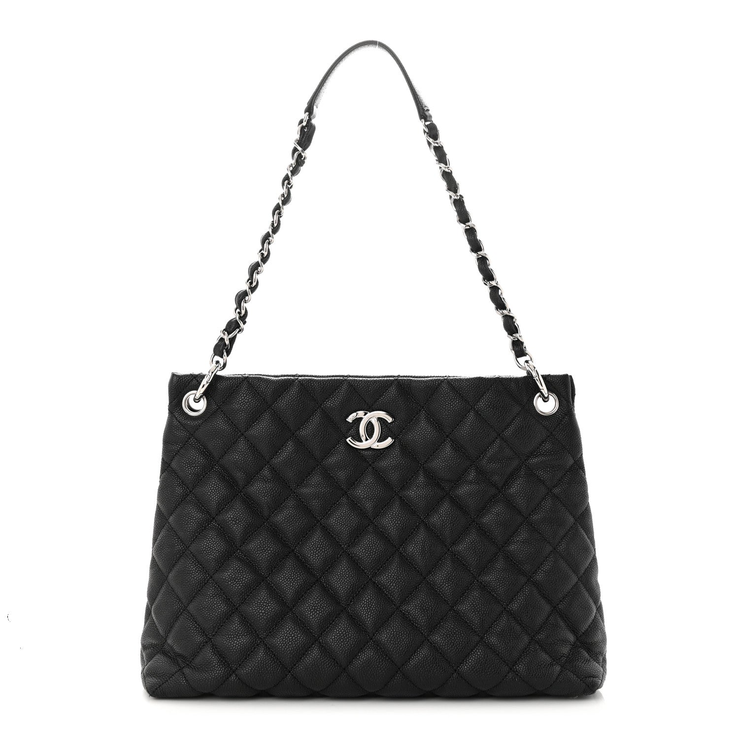 Chanel Caviar Quilted Easy Zip Tote Black 1 of 10