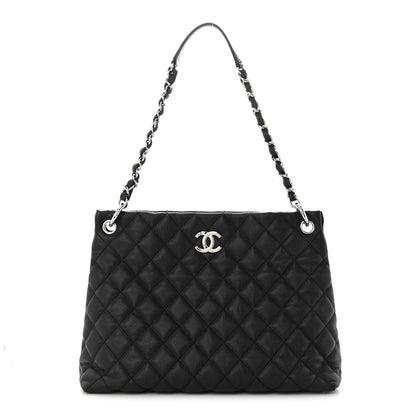 Chanel Caviar Quilted Easy Zip Tote Black 1 of 10