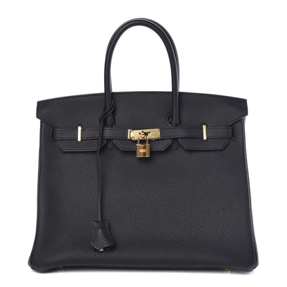 Hermes Togo Birkin 35 Black 1 of 38