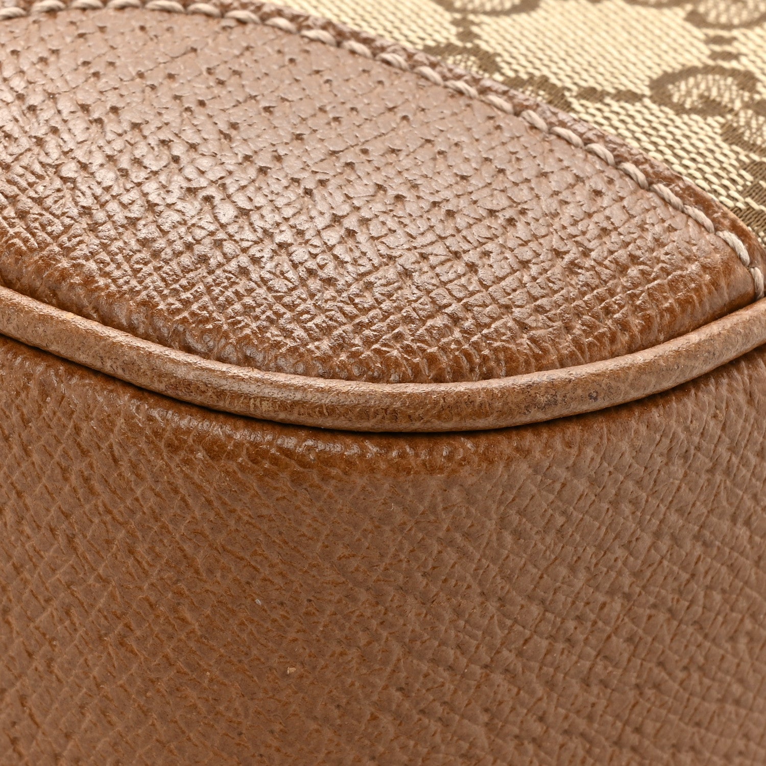 Gucci Monogram Mini Bree Messenger Bag Beige Tabacco 14 of 18