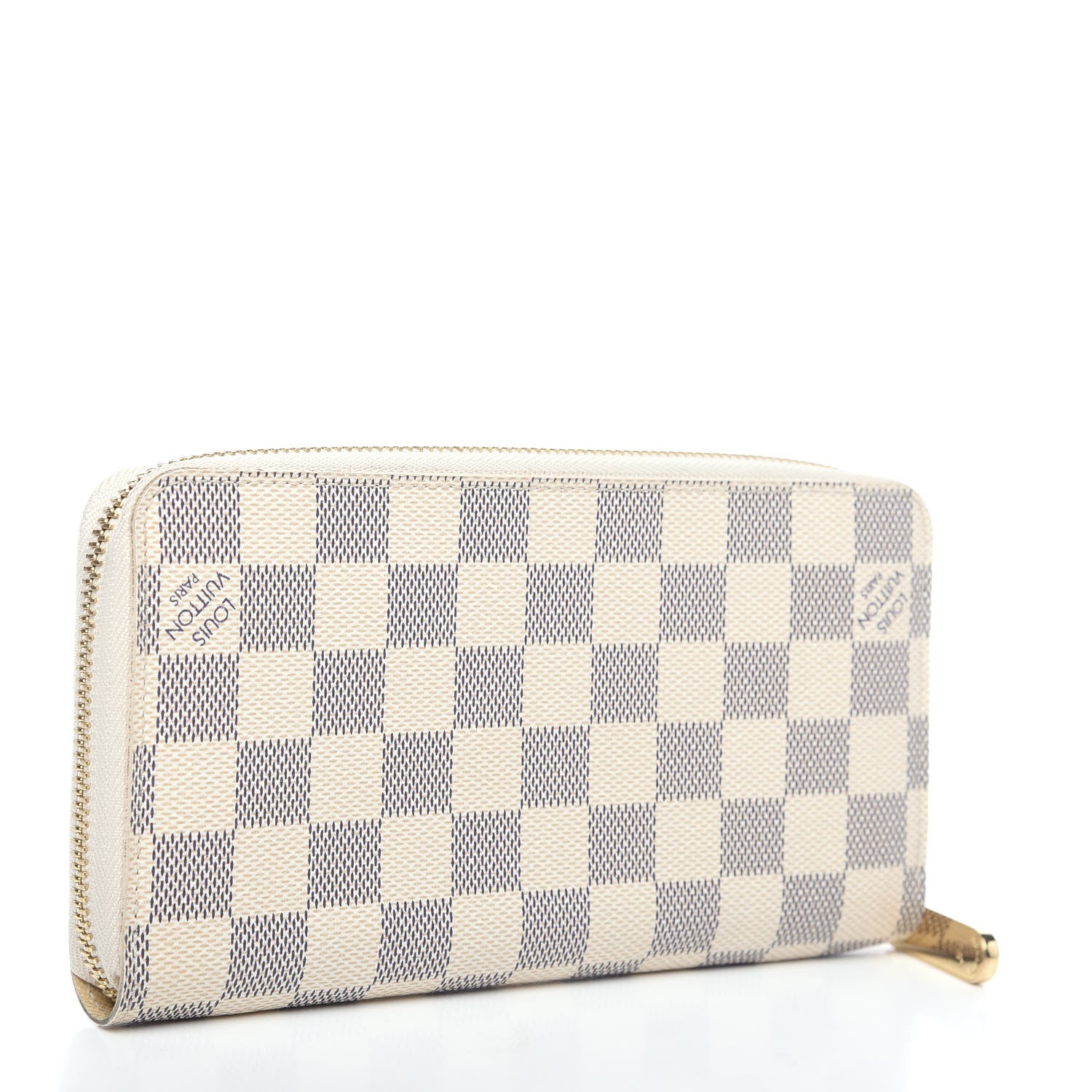Louis Vuitton Damier Azur Zippy Wallet 2 of 10