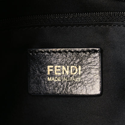 Fendi Vitello Savana Big Mama Baguette Black Tartaruga Natural 6 of 9
