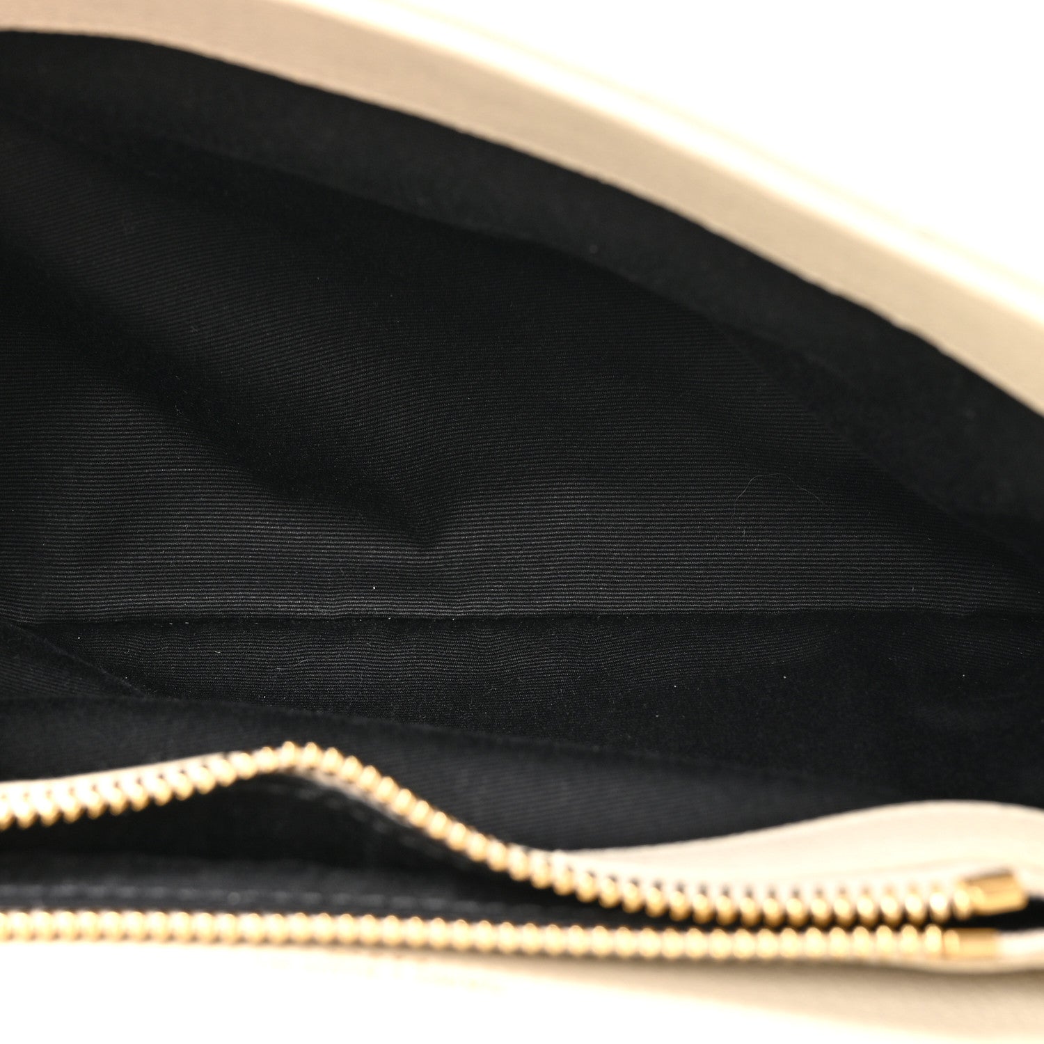 Saint Laurent Sheepskin Matelasse Chevron Monogram Medium College Bag Crema Soft 5 of 10