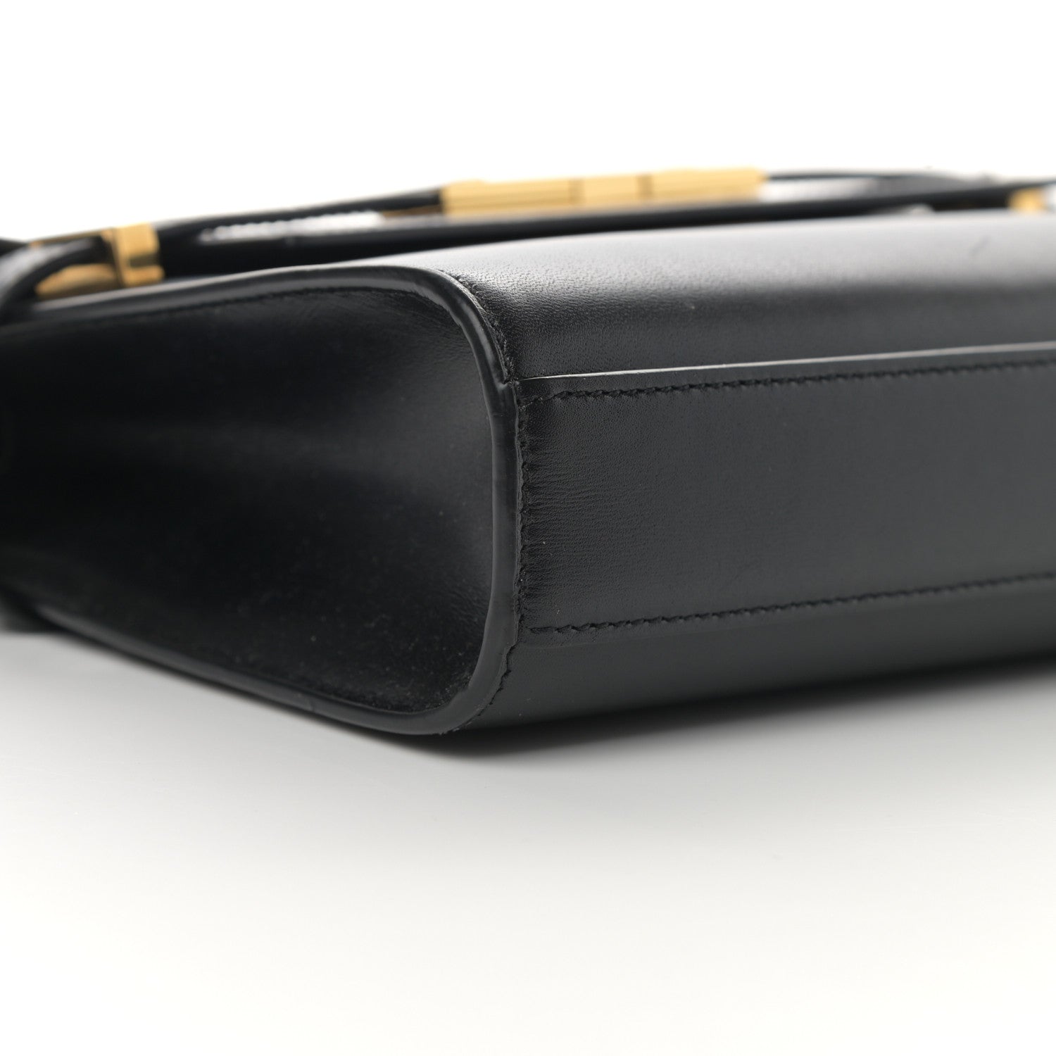 Saint Laurent Smooth Calfskin Manhattan Shoulder Bag Black 9 of 14