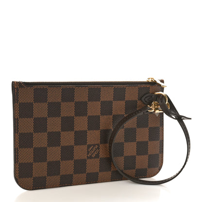 Louis Vuitton Damier Ebene Neverfull PM Pochette 3 of 9