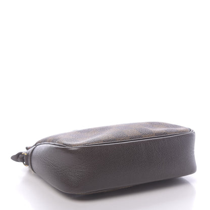 Louis Vuitton Damier Ebene Trousse Make Up Bag Pochette 4 of 10