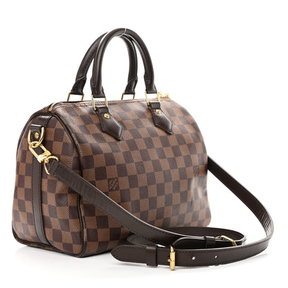 Louis Vuitton Damier Ebene Speedy Bandouliere 25 3 of 14