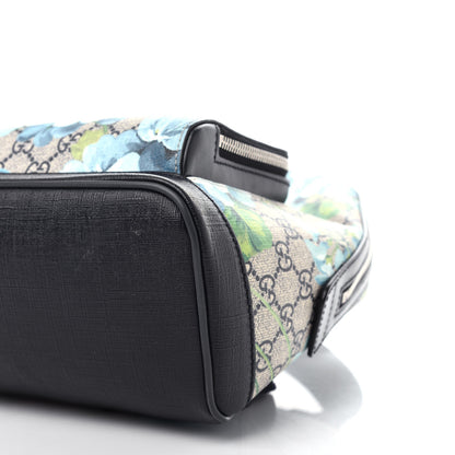 Gucci GG Supreme Monogram Blooms Small Day Backpack Blue 9 of 12