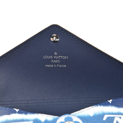 Louis Vuitton Monogram Escale Medium Kirigami Pochette Insert Blue 6 of 7