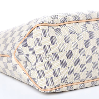 Louis Vuitton Damier Azur Delightful MM Rose Ballerine 8 of 12