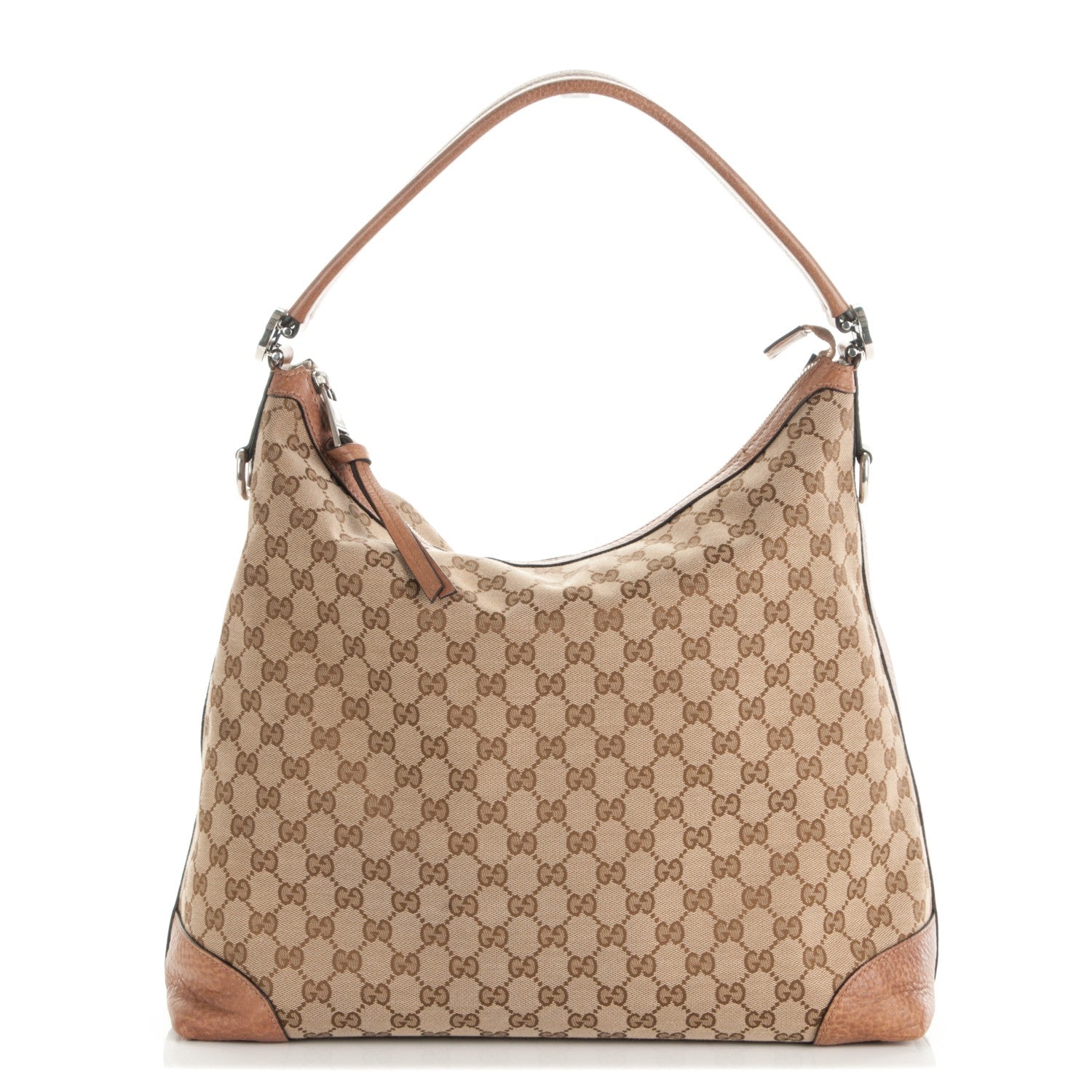 Gucci Monogram Old Libeccio Medium Miss GG Hobo Beige Ebony Light Brown 1 of 8
