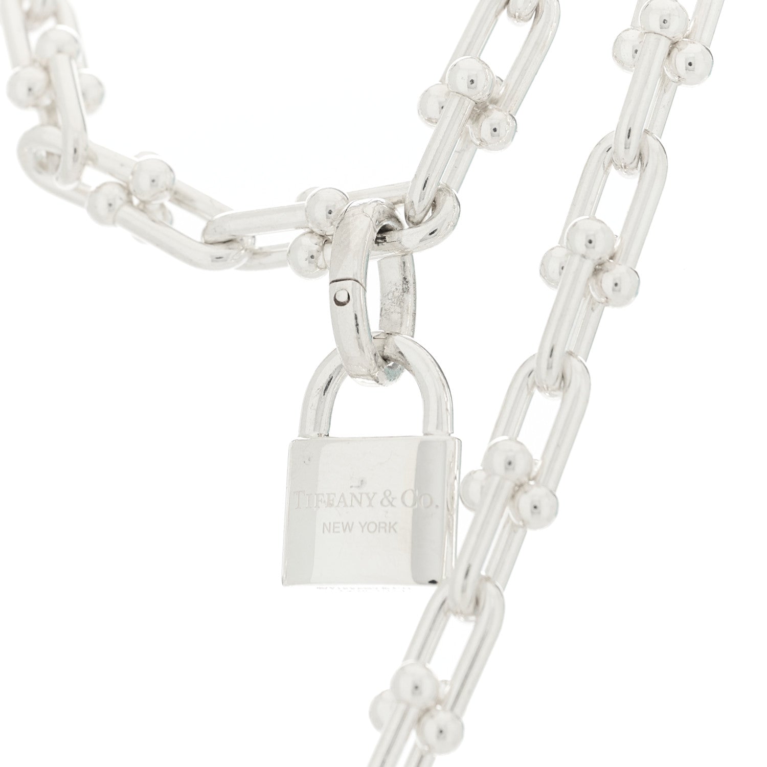 Tiffany Sterling Silver HardWear Wrap Necklace 5 of 7