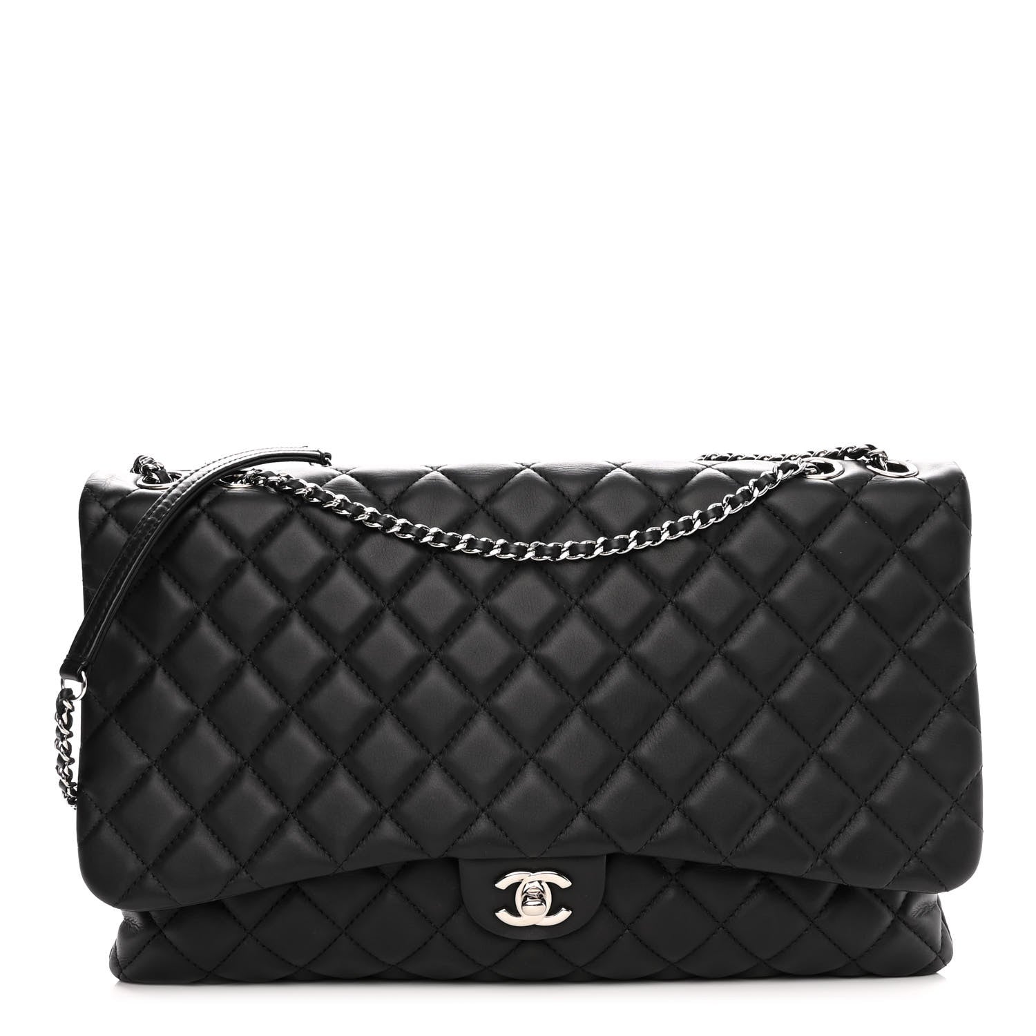Chanel Calfskin Quilted Tender Touch Flap Bag Black 1 of 12