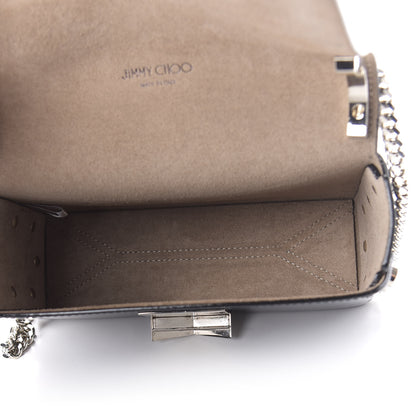 Jimmy Choo Smooth Calfskin Lockett Petite Shoulder Bag Black 5 of 10