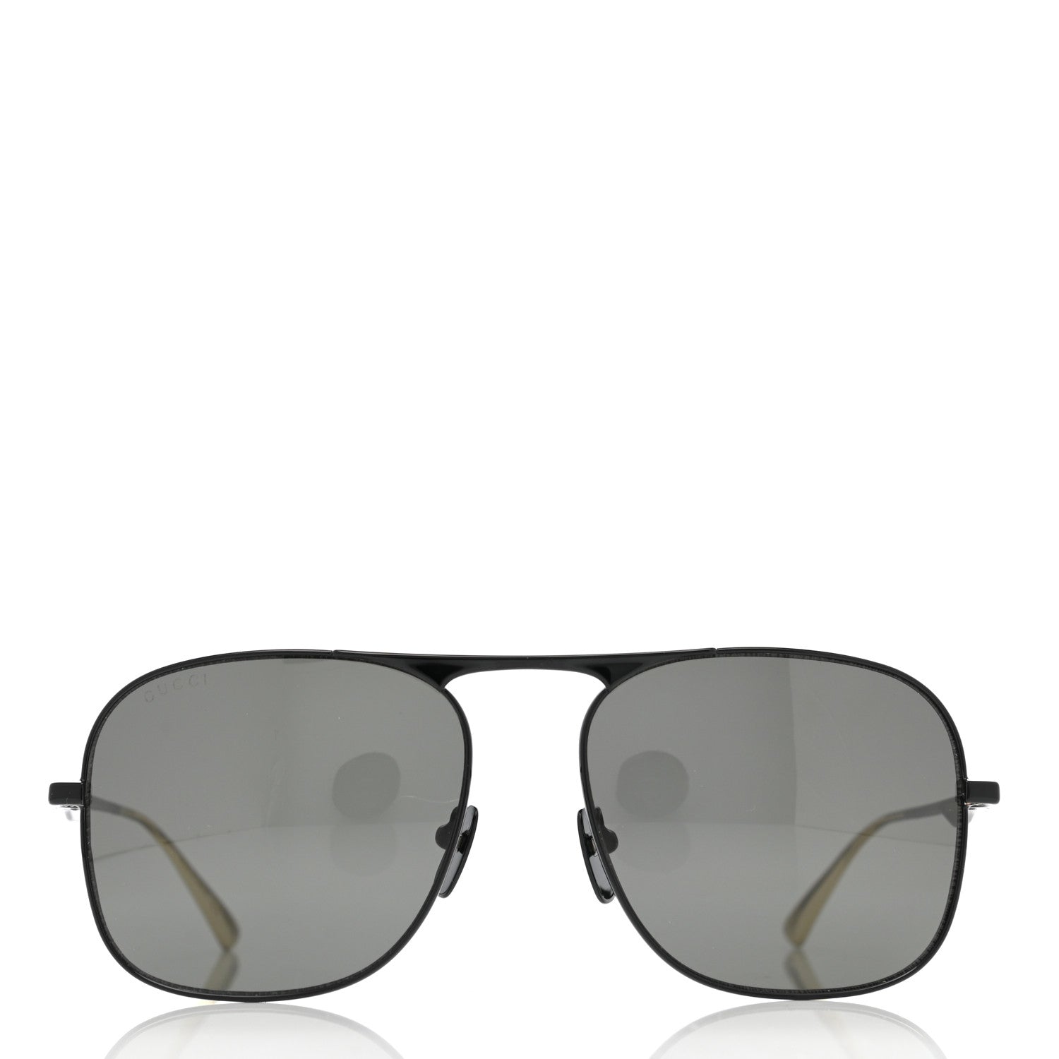 Gucci Square Aviator Sunglasses GG0335S Black 2 of 9