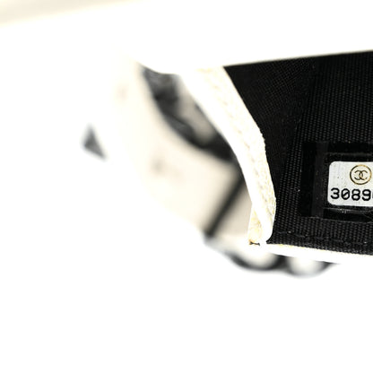 Chanel Caviar Quilted My Everything Belt Flap Card Holder White 7 of 10