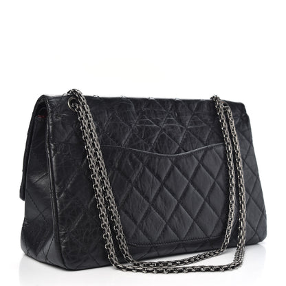 Chanel Aged Calfskin Quilted 2.55 Reissue 227 Flap Black 3 of 9