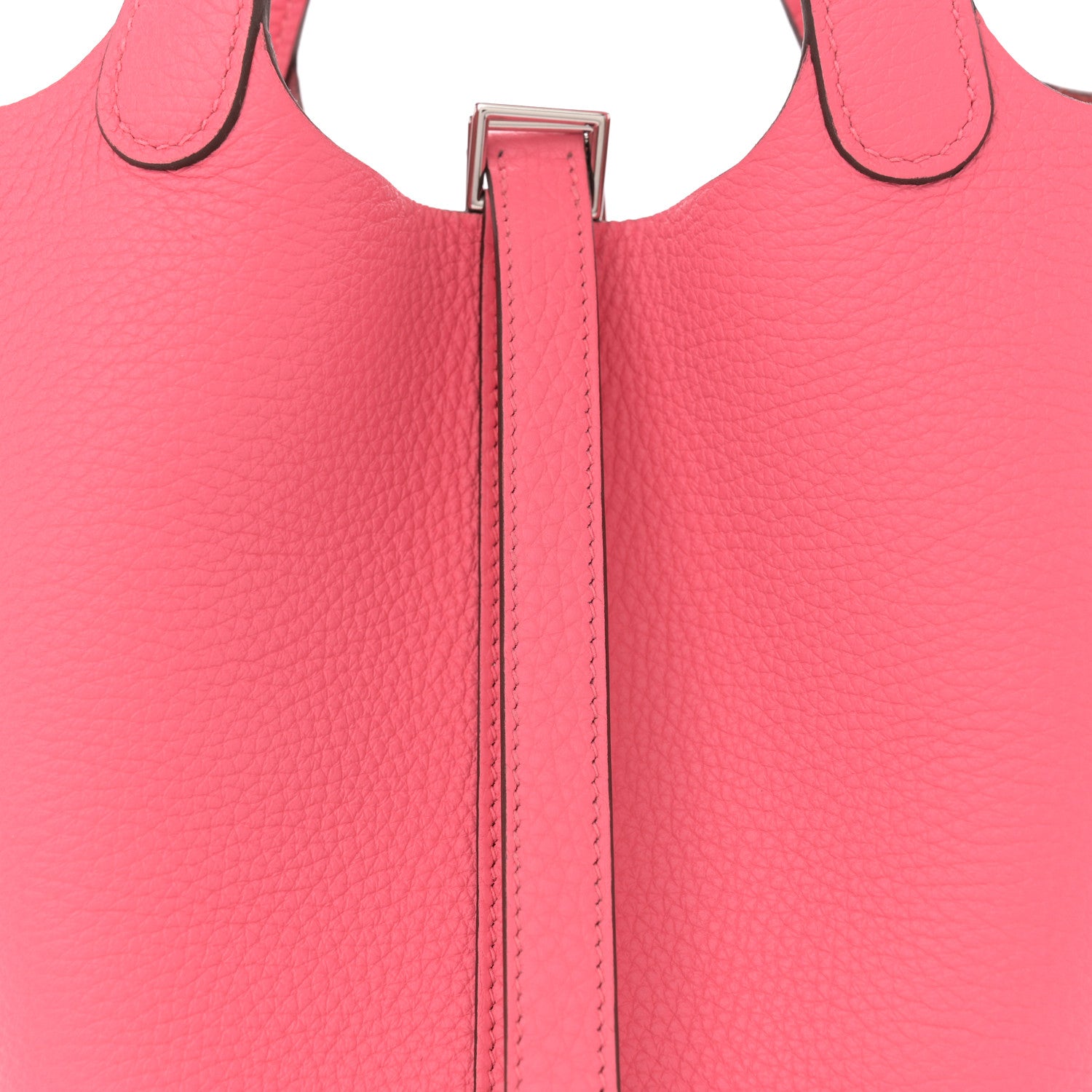 Hermes Taurillon Clemence Picotin Lock 18 PM Rose Azalee 8 of 10