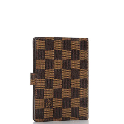 Louis Vuitton Damier Ebene Small Ring Agenda Cover 3 of 9