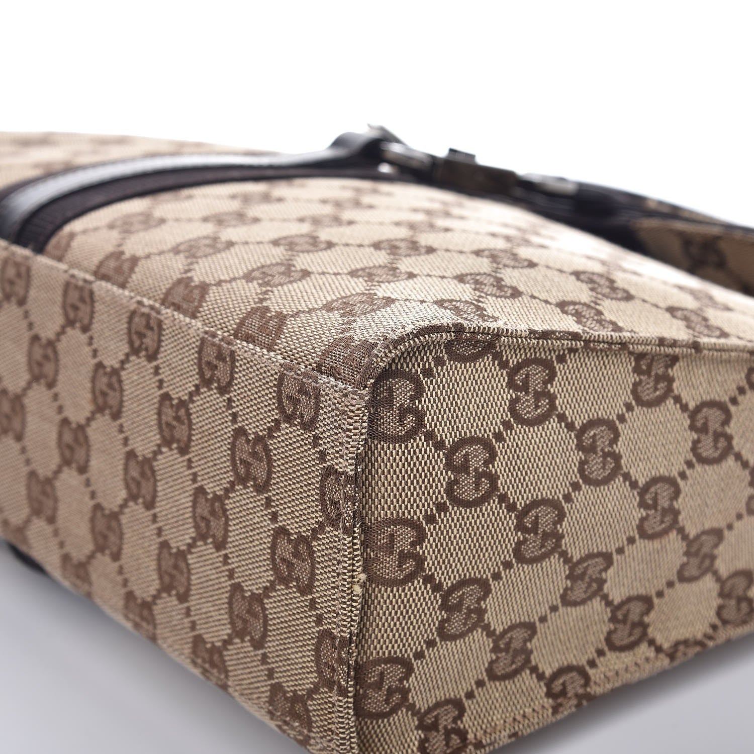 Gucci Monogram Shoulder Bag Brown 10 of 15