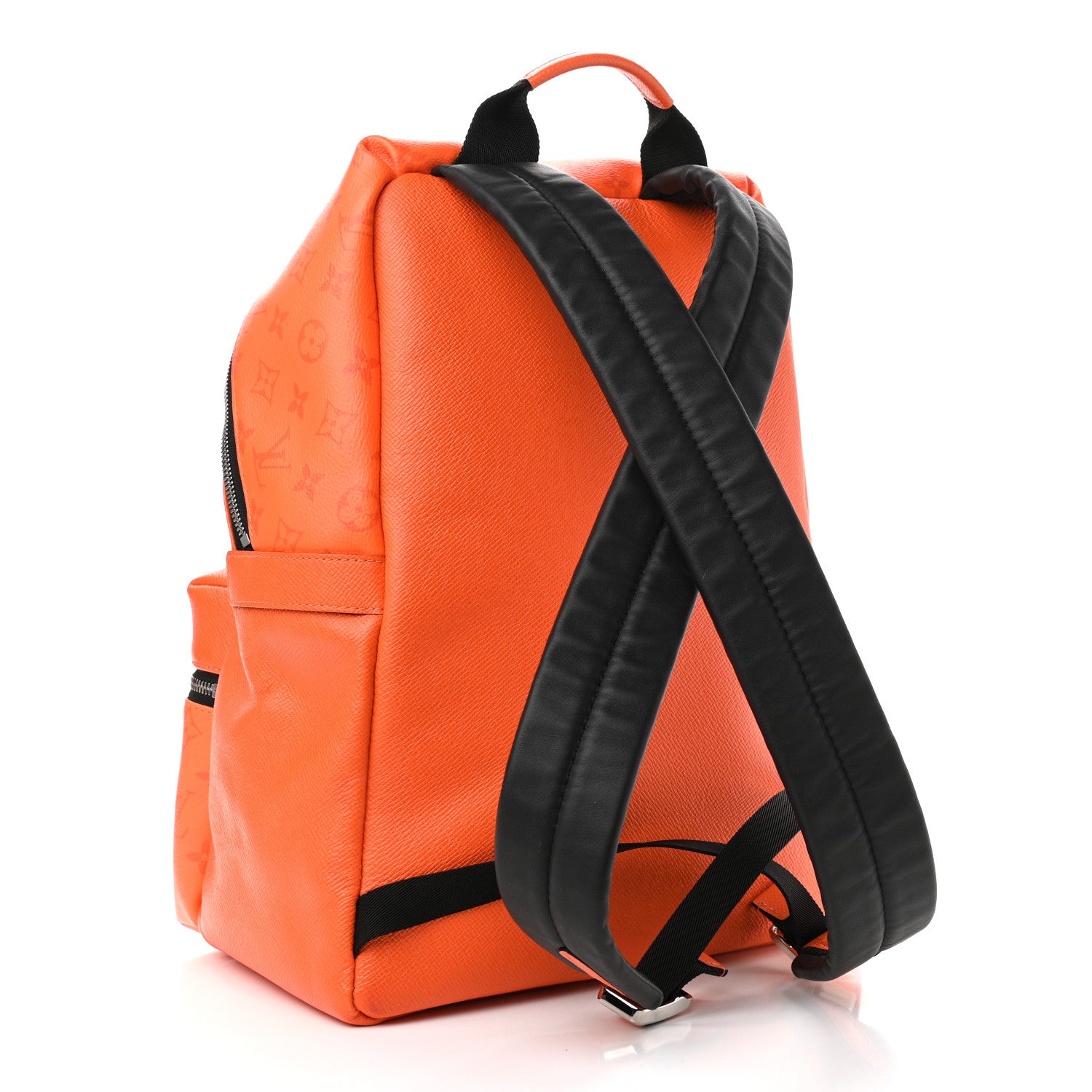 Louis Vuitton Taiga Monogram Discovery Backpack PM Orange 4 of 12