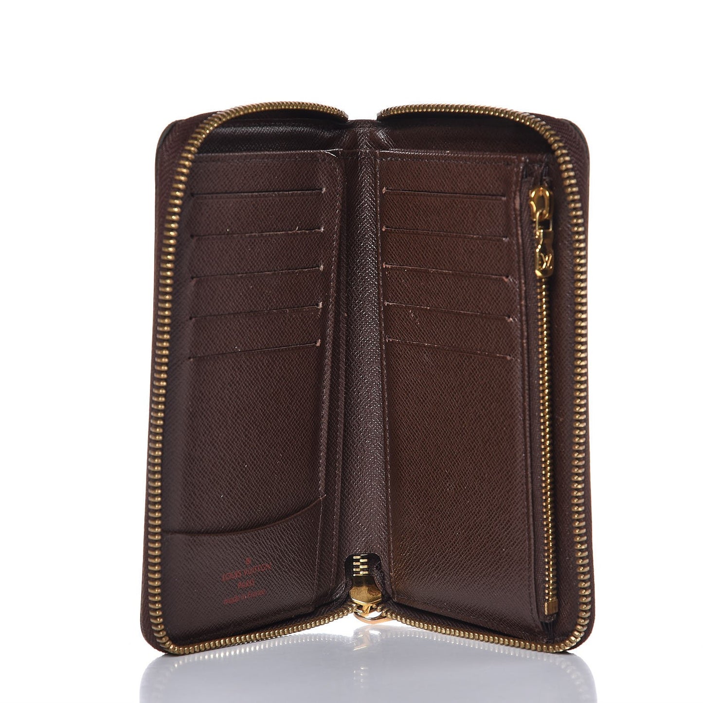 Damier Ebene Zippy Compact Wallet