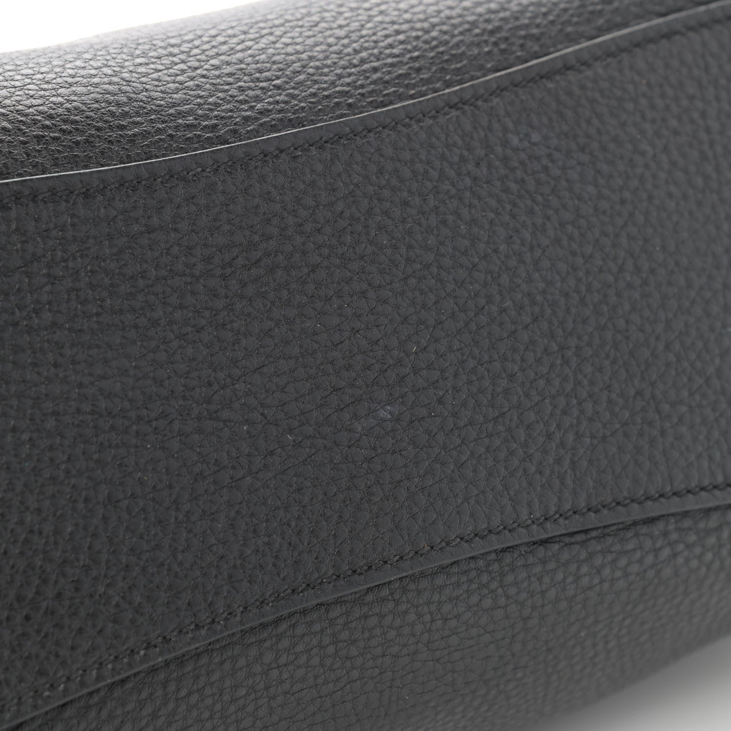 Prada Vitello Daino Shopping Satchel Black 12 of 12